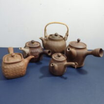 中国陶器大量　万古焼・朱泥急須　着物　和装小物　アクセサリー　色石付き貴金属類