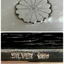 「勲一等瑞宝章 勲五等瑞宝章 勲章」「天皇家御下賜品 SILVER950 菊御紋 煙草入」「銀杯、銀製記念メダル、柘植や鼈甲の櫛、簪、笄等の和装小物」