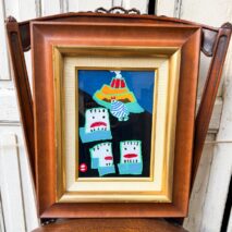 「草間 彌生 かぼちゃ アクリル画」「元永 定正 肉筆画」「平山 郁夫 素描」「田崎 広助 朱富士 油彩画」「宇治山哲平 油彩画」「柚木 沙弥郎 ガラス絵3点」「畦地 梅太郎 ガラス絵 版画」「芹沢銈介 微笑観音 肉筆画」「クロード・ワイズバッシュ 油彩画」その他絵画数点